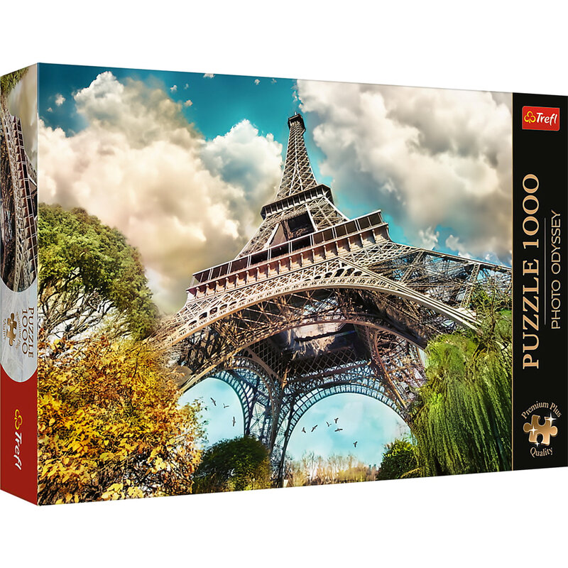 Pussel Trefl Premium plus Eiffel tower in Paris 1000 bit