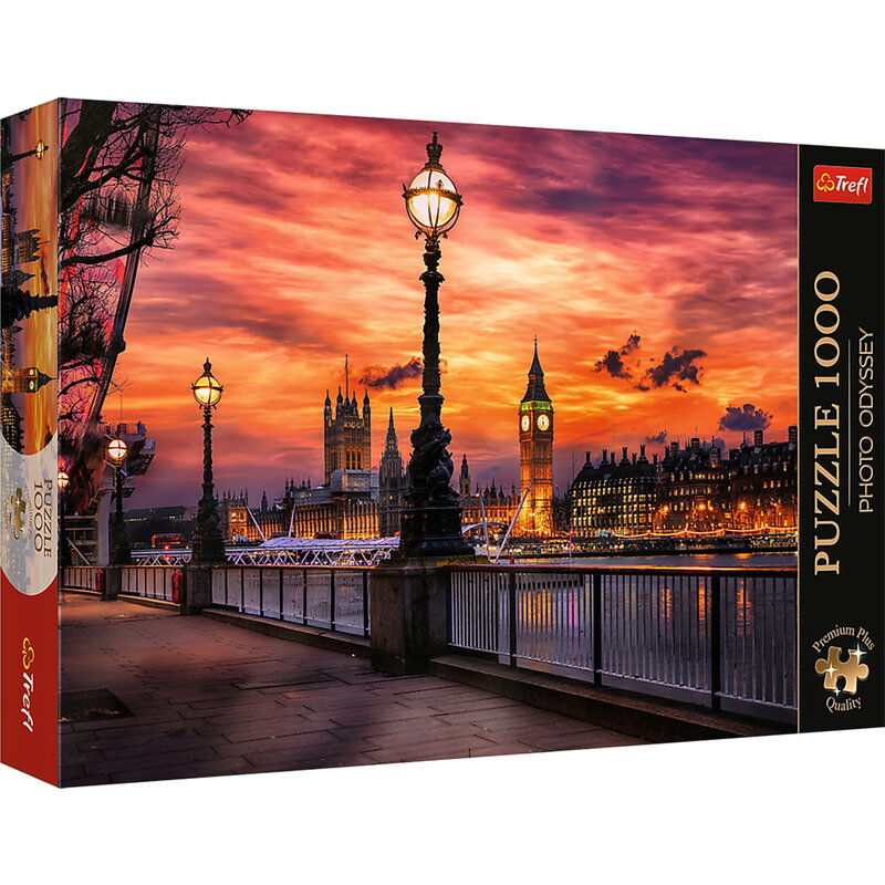 Pussel Trefl Premium plus Big Ben, London 1000 bit