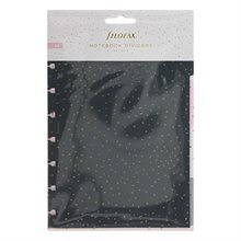 Filofax Register Anteckningsbok A5 Confetti